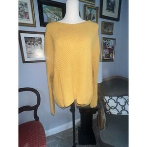 Urban Outfitters Small Yellow Mustard Sweater‎ Oversized
